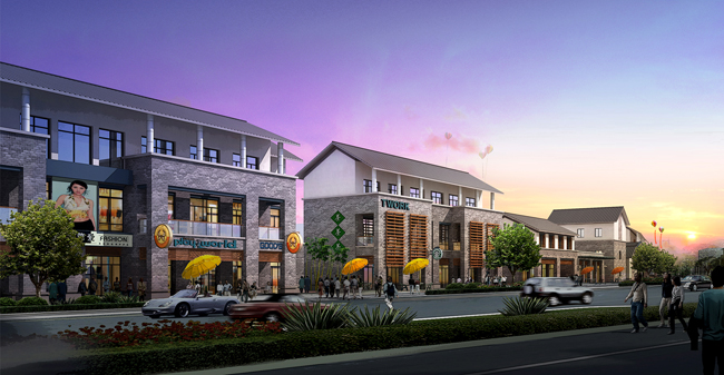 杭州濱江長江路立面整治